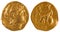 Gold coin of ancient Greece.
