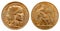 Gold coin France 20 Francs 1909