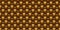 Gold colored buttoned luxury leather pattern with golden bead diagonal wire waves. Vector seamless premium background diamond