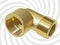 Gold Corner Pipe Fitting