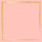 Gold corners on a pink background. Premium design template. Luxury style