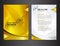 Gold Cover Annual report design