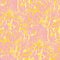 Gold craquelure abstract vector seamless pattern background. Dense overlapping golden yellow cracks on pink backdrop