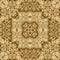 Gold cristal geometry background and symmetry design,  abstract blank