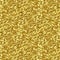 Gold crumpled foil texture abstract seamless pattern background