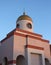 Gold cupola atop office building