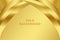 Gold curved lines presentation background