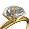 Gold diamond ring