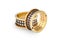 Gold diamonds rings