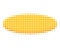 Gold Disk Halftone Dotted Icon