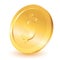 Gold dollar coin