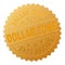 Gold DOLLAR ZONE Award Stamp