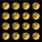 Gold drop server icons