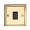 Gold Electric Light Switch