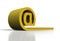 gold email symbol