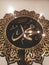 Gold embossed calligraphy bearing the name of the Apostle or prophet in Arabic "Prophet Muhammad"