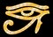 Gold eye of Horus