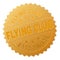 Gold FLYING CLUB Medal Stamp