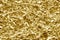 Gold foil background texture. A real scan of foil.