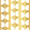 Gold foil butterfly seamless vector pattern