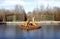 Gold fountain of the Palace of Versailles