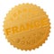 Gold FRANCE Award Stamp