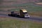 Gold Freightliner / Loaded Flatbed