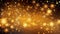 Gold glitter powder explosion. Golden color dust splash fireworks explosion