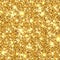 Gold glitter vector texture. Golden sparcle background. Luxory backdrop. Amber particles. Fashion gleam pattern for