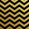 Gold glittering zigzag wave