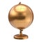 Gold globe blank planet Earth global geography school icon