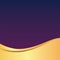 Gold / Golden Wave Elegant Purple Background / Pattern for Card , Poster , Website or Invitation