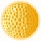 Gold Golf Ball