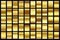 Gold gradient color set, gold metallic gradient color vector, gradient color pallet