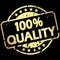 gold grunge stamp with Banner 100% quality