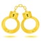 gold handcuffs