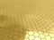 Gold honeycomb pattern background