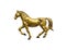 Gold horse