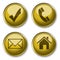 Gold icons collection