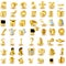 Gold Interface Icons