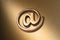 Gold @ Internet Email Background