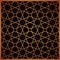 Gold Islamic Ornament Pattern