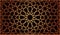 Gold Islamic Ornament Pattern