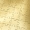 Gold Jigsaw Puzzle Background