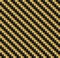 Gold Kevlar Carbon Fiber Vector Seamless Pattern