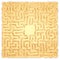 Gold labyrinth