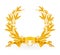 Gold Laurel Wreath