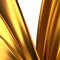 Gold Luxury Delicate Modern Art Isolated Metal Organic Plate Elegant Modern 3D Rendering Abstract Background