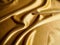 Gold luxury satin fabric texture for background, Smooth elegant dark gold satin. background for Christmas cards, gold trend