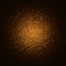 Gold magical dust is isolated on a black background. Template, footage for your projects. Christmas dust. Confetti for holidays. V